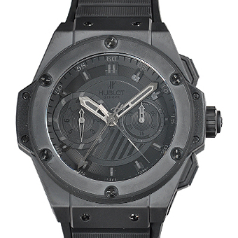 ウブロ スーパーコピー HUBLOT キングパワー 715.CI.1110.RX フドロワイヤント オールブラック クロノグラフ1/8計ETA7750搭載